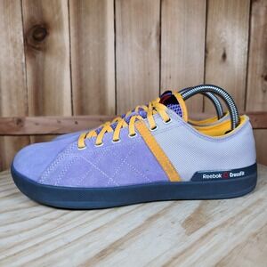 Reebok CrossFit RCF Lite Lo Shoes Womens 9 Purple Suede Cross Training Sneakers